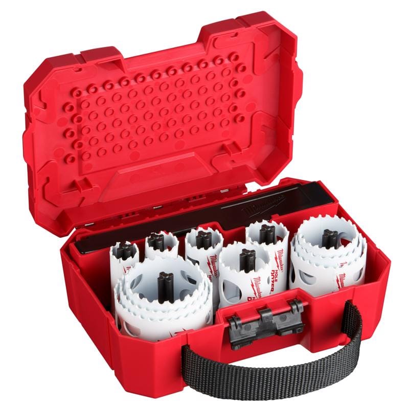 Milwaukee 49-22-4175 Hole Dozer Bi-Metal Hole Saw Kit Arbor Included
