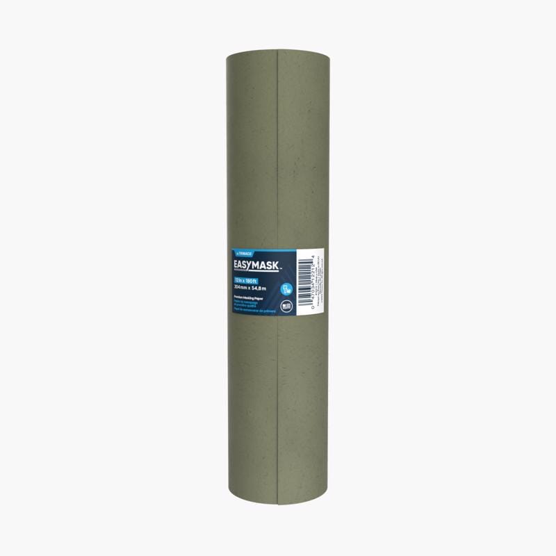 Trimaco 12212- Masking Paper 3 mil X 12 in. W X 180 ft. L Paper Green 1 pk