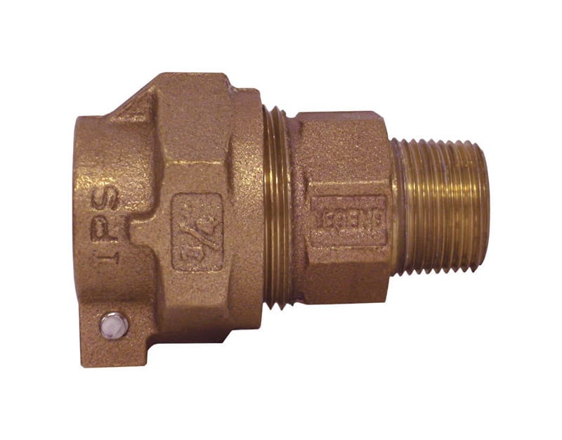 Legend Valve 313-234NL 3/4 in. MNPT Pattern X 3/4 in. D IPS Bronze Adapter