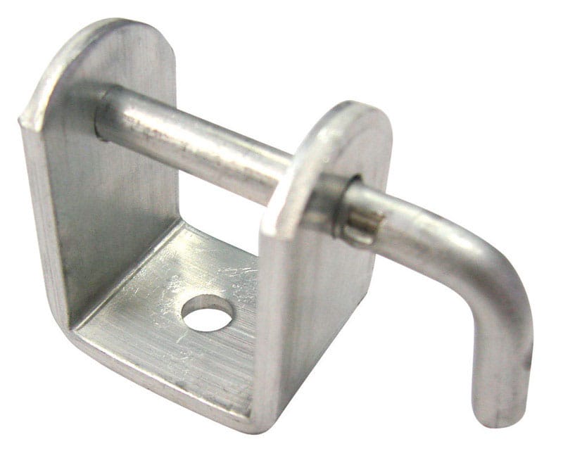 Barton Kramer 180C Silver Aluminum Bracket 1 pk