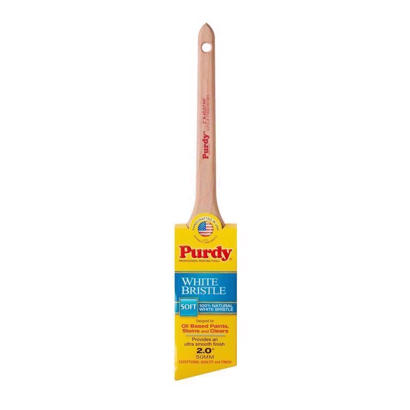 Purdy 145024420 White Bristle Adjutant 2 in. Soft Angle Trim Paint Brush