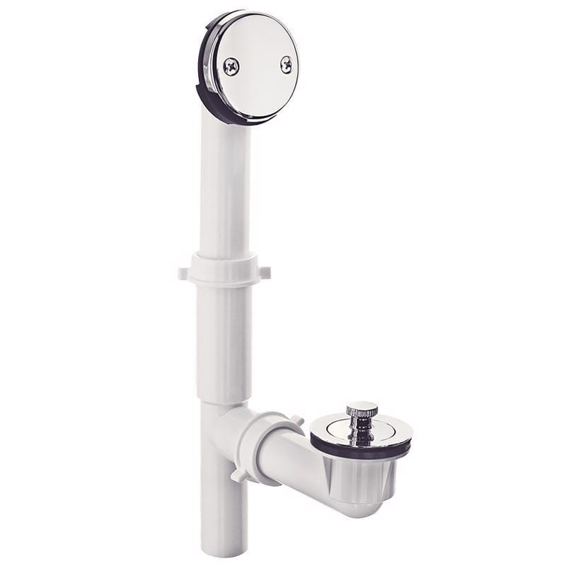 Danco 9D00051933 1-1/2 in. D Chrome Plated Plastic Tub Drain Kit