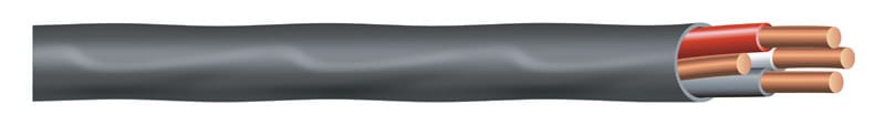 Southwire 63950021 25 ft. 6/3 Solid Romex Type NM-B WG Non-Metallic Wire