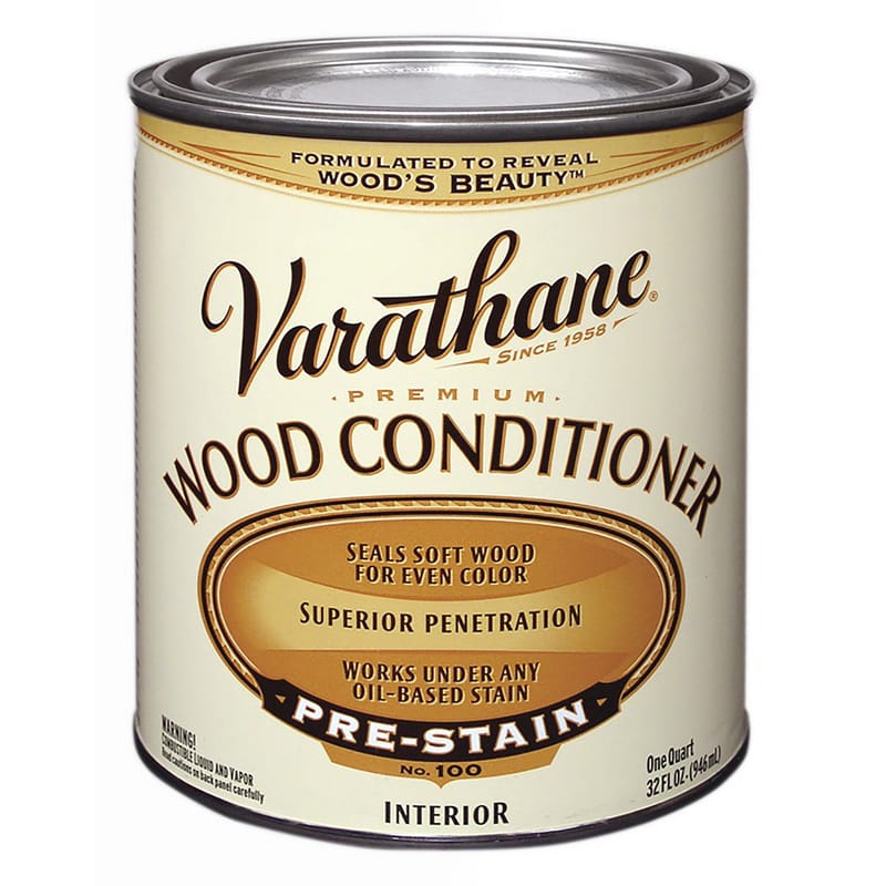 Varathane 211775H Premium Clear Oil-Based Wood Conditioner 1 qt