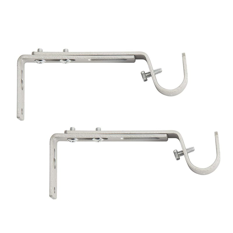 Kenney KN85293V1 Satin Nickel Silver Modern/Contemporary Adjustable Bracket 3/4 in. L