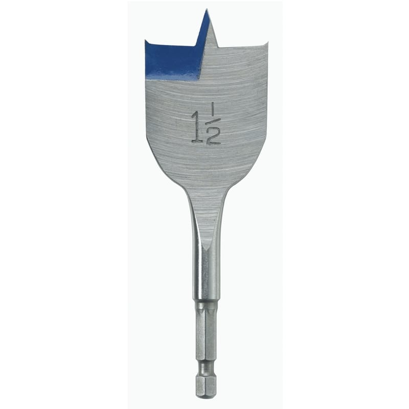 Irwin 87924 Speedbor 1-1/2 in. X 4 in. L Carbon Steel Wood Boring Bit Quick-Change Hex Shank 1 pc