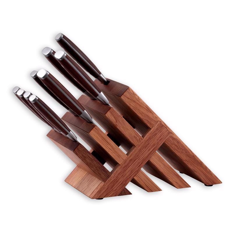 Messermeister L8000-10S Avanta Stainless Steel Wood Block Knife Set 10 pc
