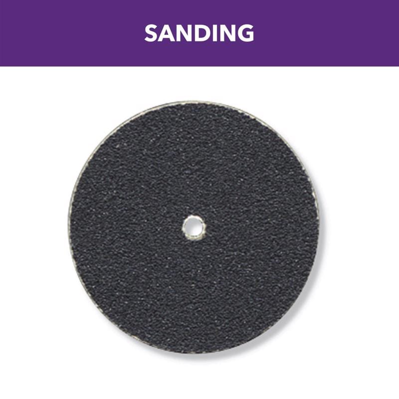 Dremel 411 1 in. Emery Center Mount Sanding Disc 180 Grit Coarse 36 pk