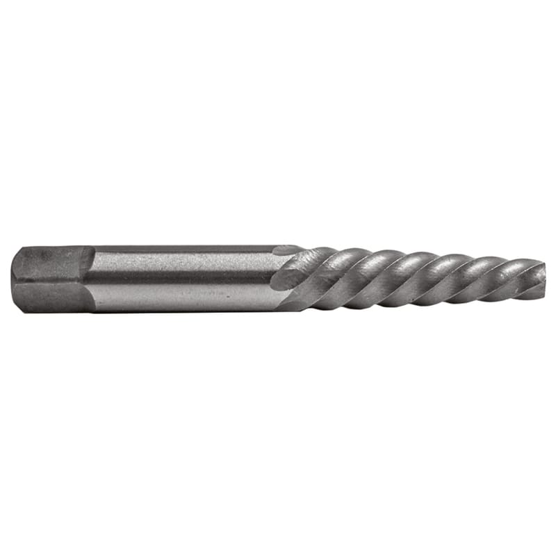 Century Drill & Tool 73405 4 in. Alloy Steel Spiral Screw Extractor 4 in. 1 pc
