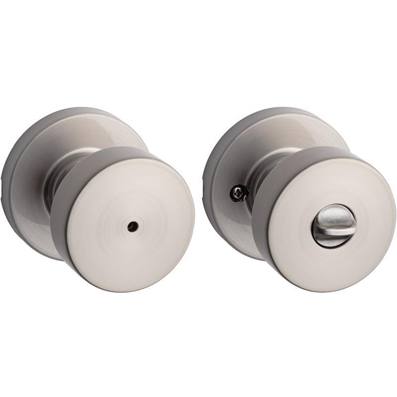 Kwikset 97300-931 Signature Series Pismo Satin Nickel Privacy Knob