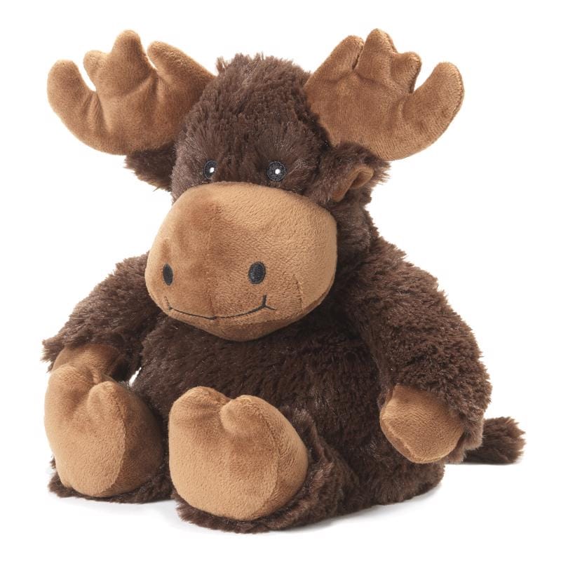 Warmies CP-MOO-1 Moose Stuffed Animal Brown