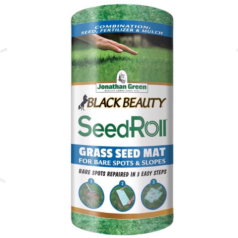 Jonathan Green 10410 Black Beauty Seedroll Mixed Sun or Shade Grass Seed mat