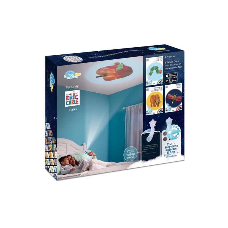 Moonlite Storytime 301774 Eric Carle 3 Story Projector Blue