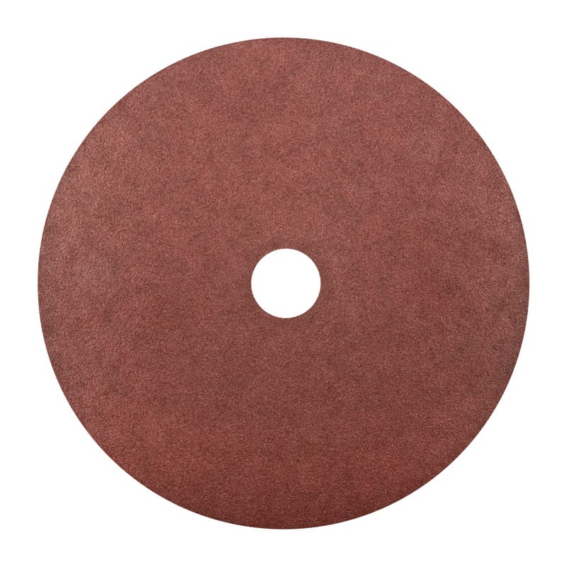 Norton 07660768190 7 in. Aluminum Oxide Center Mount F226/F240 Fiber Disc 80 Grit Coarse 1 pk
