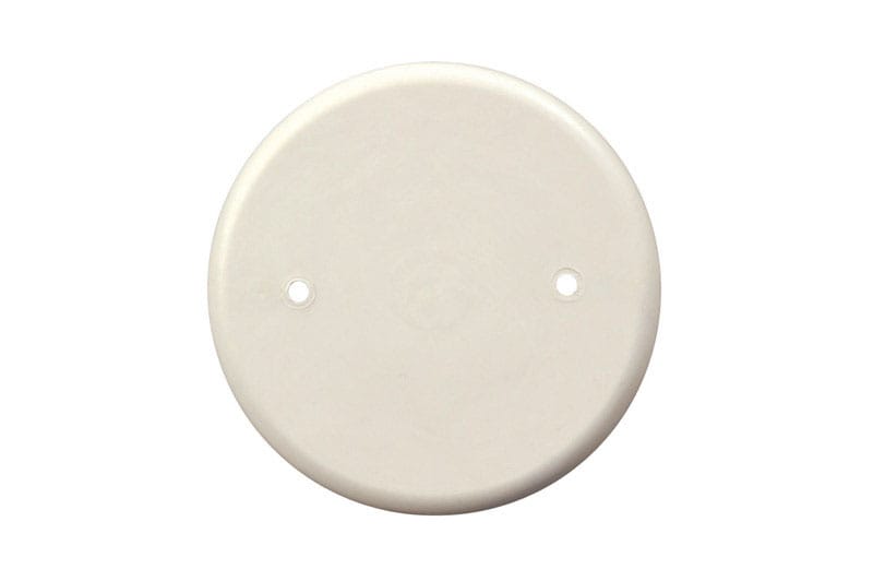 Allied Moulded H9315= Fiberglassbox Round Fiberglass 1 gang 4-13/16 in. W Ceiling Box Cover