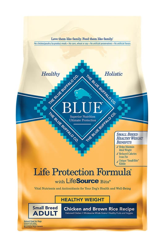 Blue Buffalo 597127 Life Protection Formula Adult Chicken and Brown Rice Dry Dog Food 5 lb