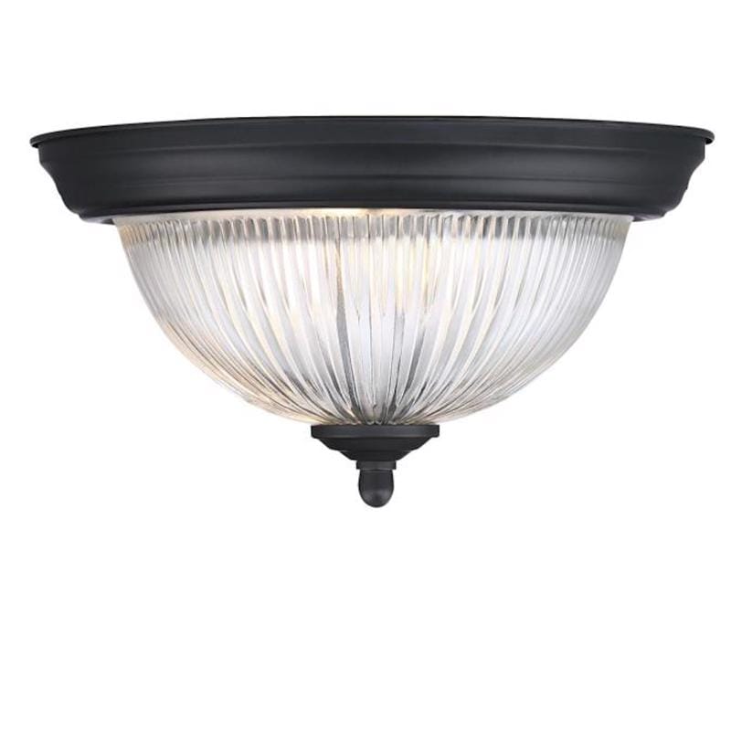 Westinghouse 6117700 6.25 in. H X 11 in. W X 11 in. L Matte Black Ceiling Fixture