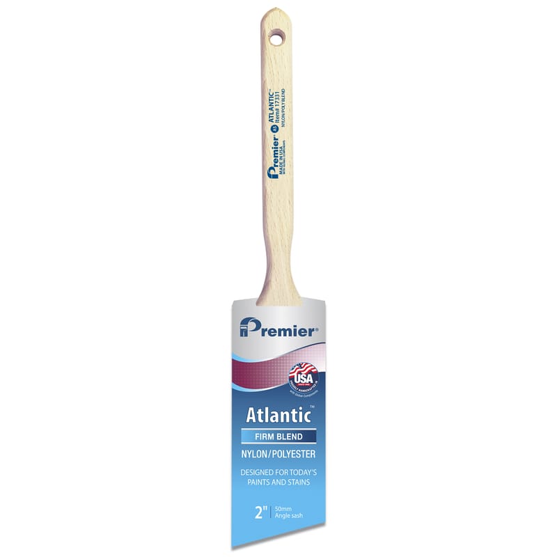 Premier 17331 Atlantic 2 in. Firm Angle Paint Brush