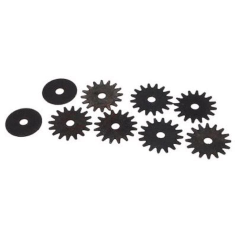 Forney 72391 1-1/4 in. D X 1/4 in. thick Steel Cutter Set 9 pk
