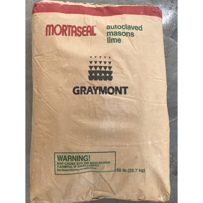 Graymont 9907-53 Mortaseal Hydrated Lime 50 lb
