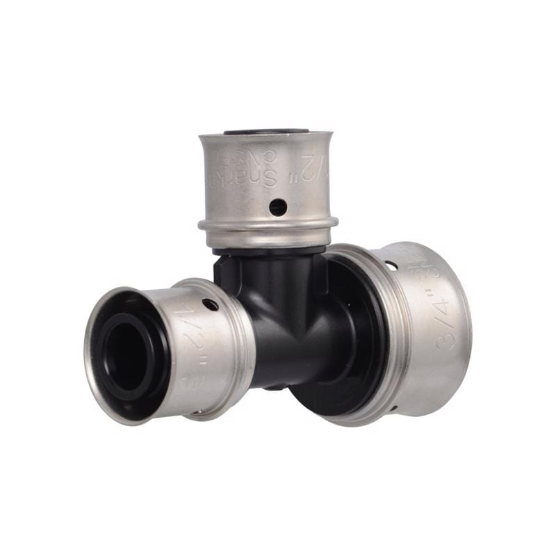 SharkBite UPP454Z PEX Press 3/4 in. Press each X 1/2 in. D Press Poly Tee