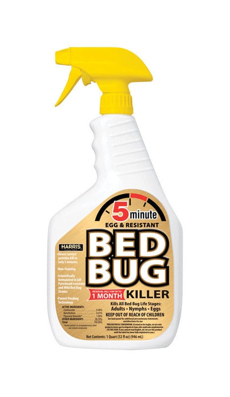 Harris GOLDBB-32 5 Minute Bed Bug Killer Liquid 32 oz
