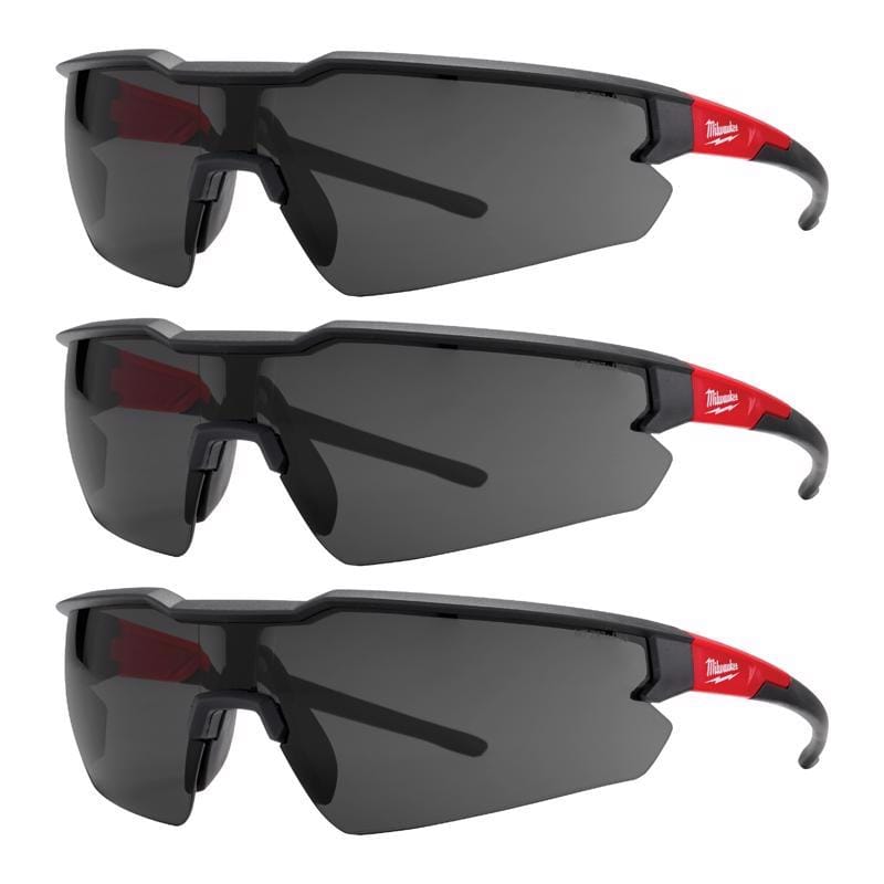 Milwaukee 48-73-2054 3 Pack Safety Glasses - Tinted Anti-Scratch