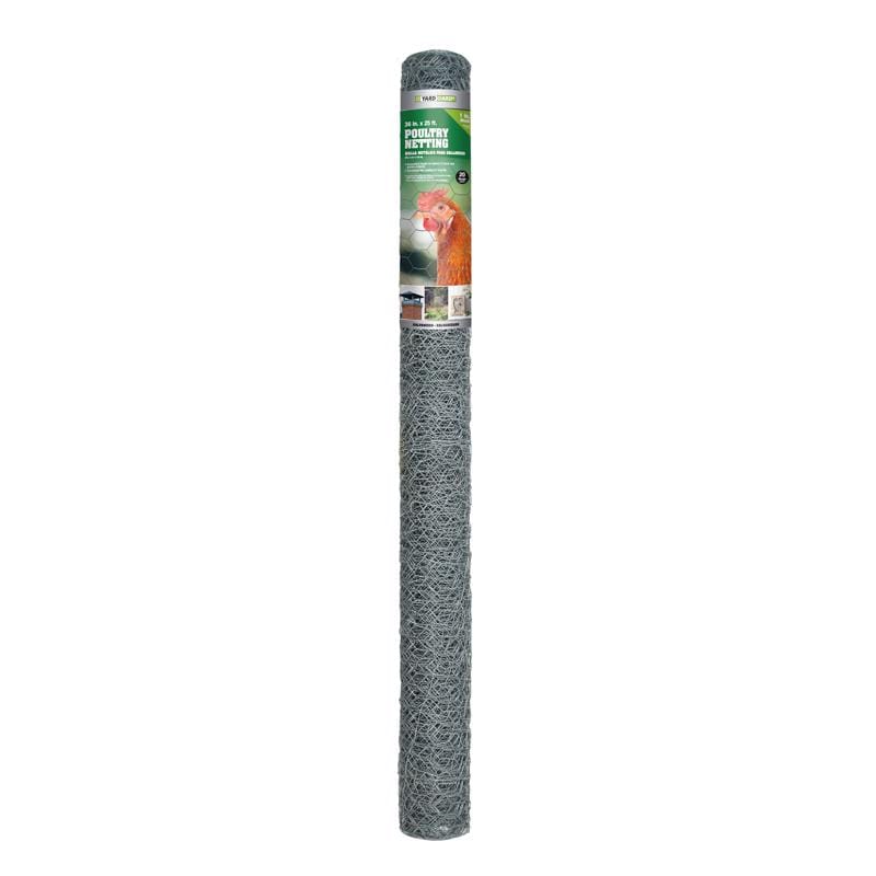 Yardgard 308405B 36 in. H X 25 ft. L Galvanized Steel Fencing 1 in. X 1 in. in.