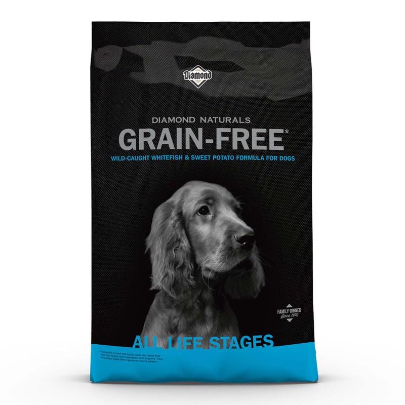 Diamond 2216 Naturals All Ages Whitefish/Sweet Potato Dry Dog Food Grain Free 28 lb