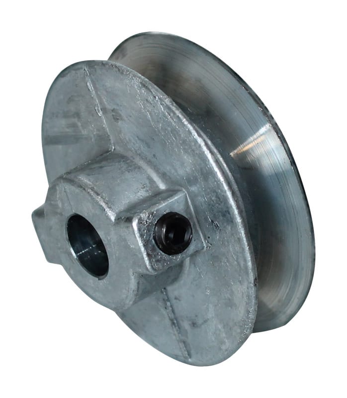 Chicago Die Cast 225A5 2-1/4 in. D X 1/2 in. D Zinc Single V-Grooved Pulley