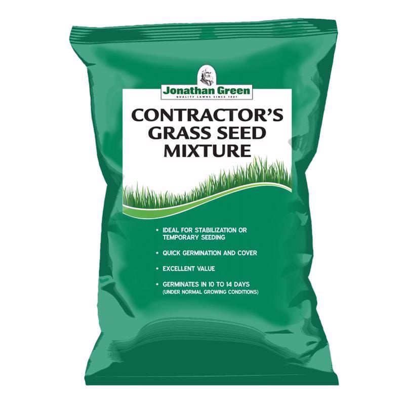 Jonathan Green 11460 Contractors Annual Ryegrass Full Sun/Medium Shade Grass Seed 50 lb
