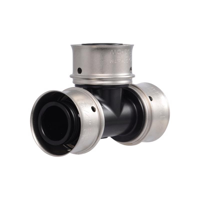 SharkBite UPP370Z PEX Press 3/4 in. Press each X 3/4 in. D PEX each Poly Tee