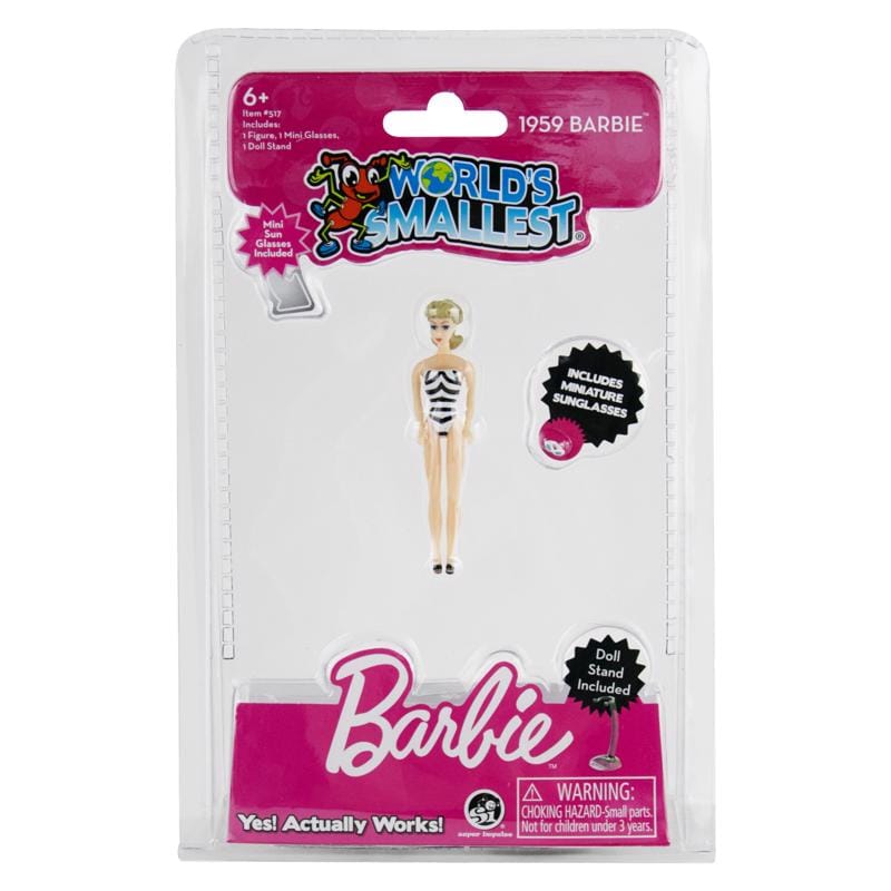 World'S Smallest 517 Barbie Classic Doll Multicolored