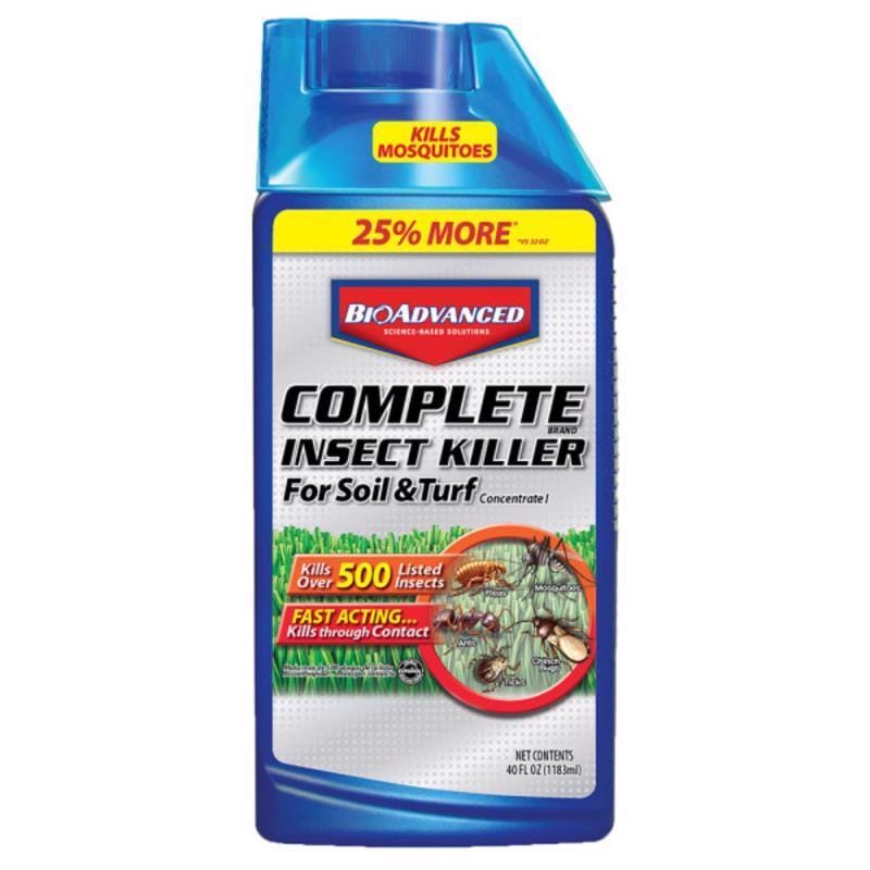 BioAdvanced 700377A Complete Brand Insect Killer for Soil & Turf Concentrate 40 oz