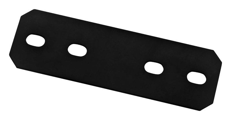 National Hardware N351-453 9.5 in. H X 1/8 in. W X 3 in. L Black Steel Mending Plate