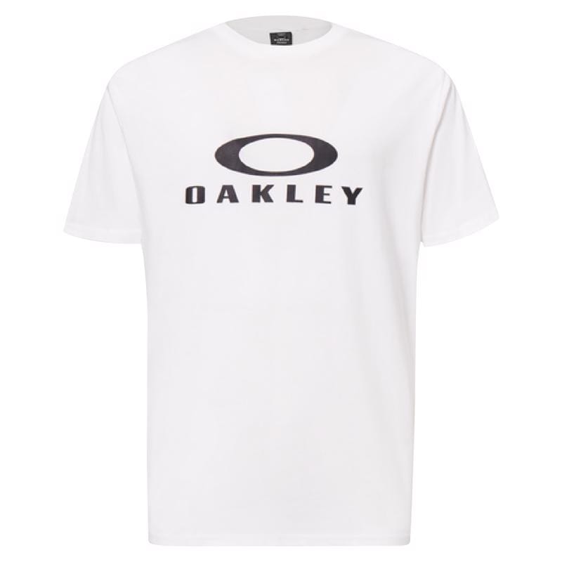 Oakley FOA402167-104M O Bark 2.0 M Short Sleeve Men's Crew Neck White Tee Shirt