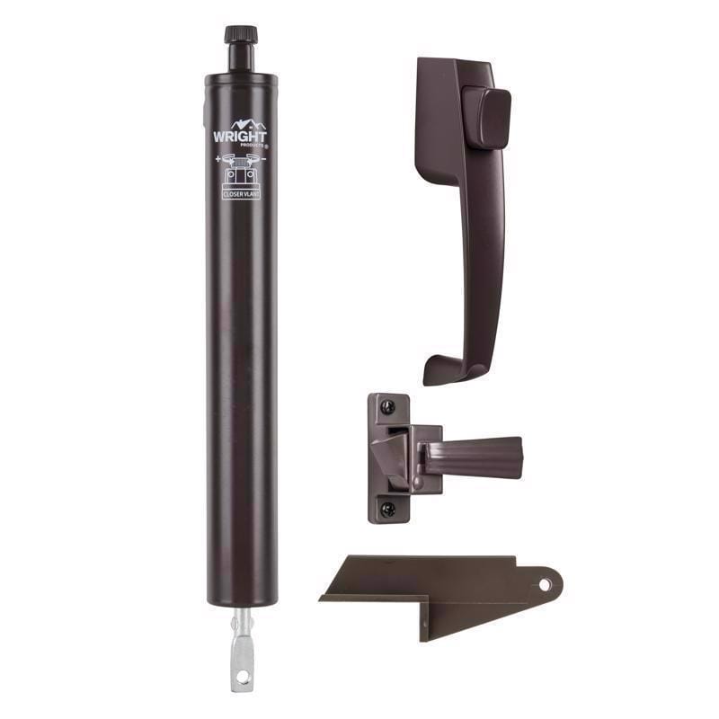 Wright Products VLANT-BZ 1-1/4 in. D X 10-11/16 in. L Bronze Steel Lanai Door Repair Kit 1 pc