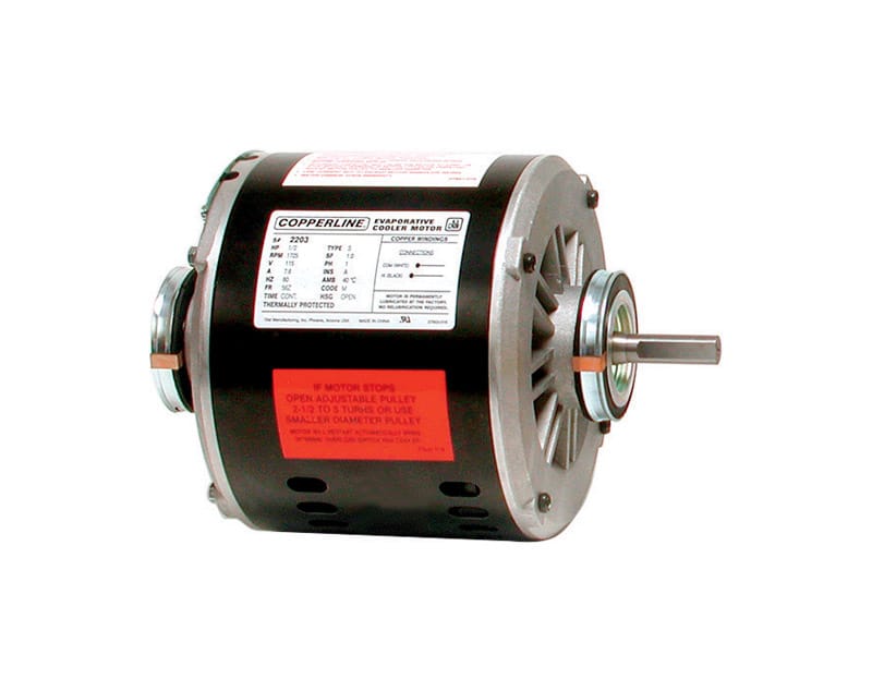 Dial 2203 Black Metal Evaporative Cooler Motor Kit