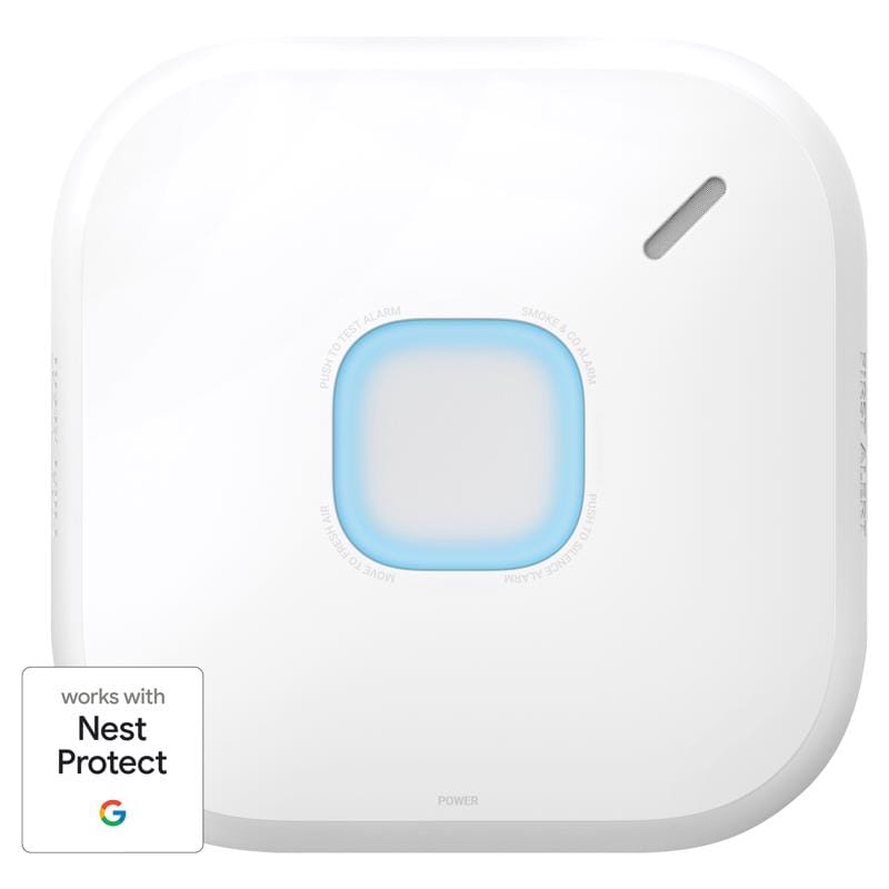 First Alert FSMCO600NVACCL1 SC5 Wifi Hard-Wired w/Battery Back-Up Electrochemical/Photoelectric Smoke and Carbon Mon