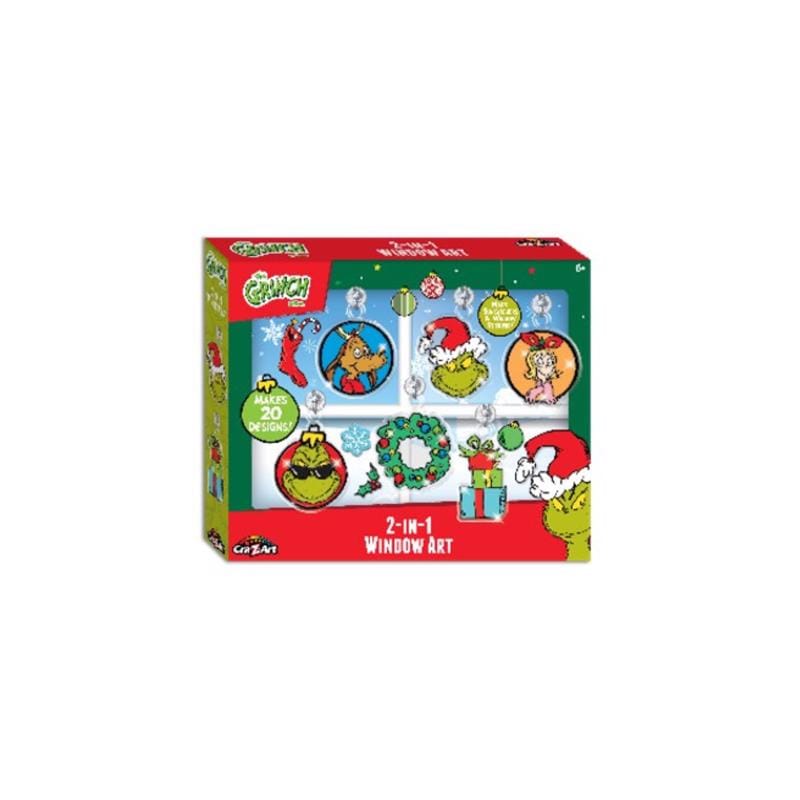Cra-Z-Art 29051 Grinch Suncatcher Kit