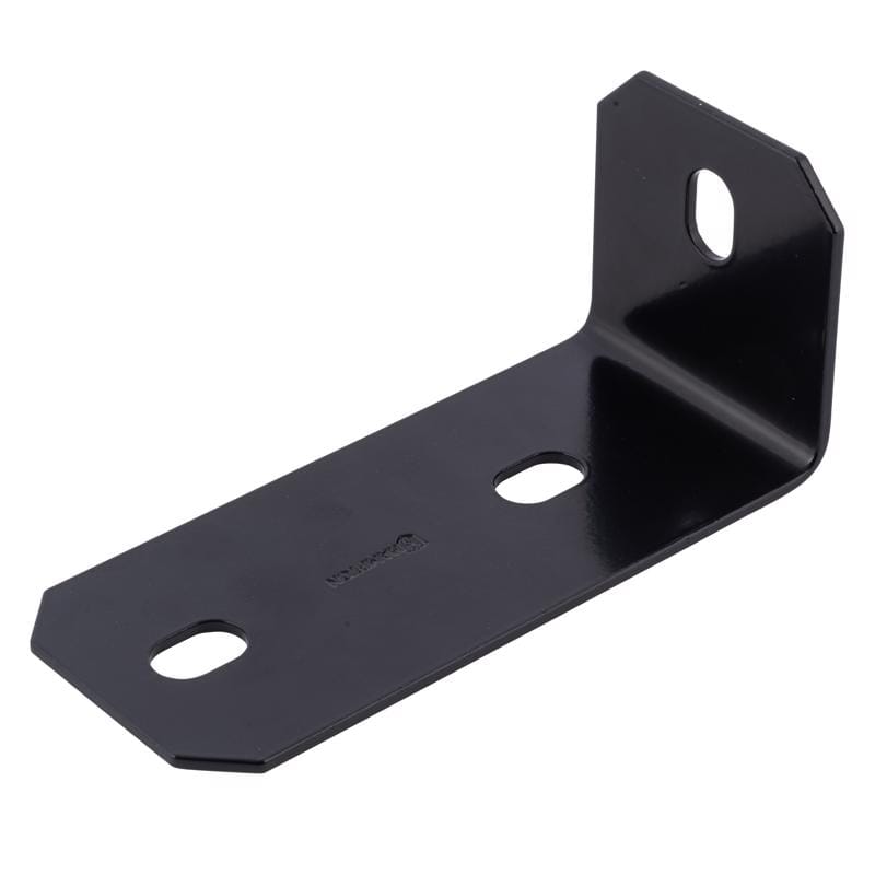 Hampton 02-3405-327 6.8 in. H X 3 in. W X 3/16 in. D Black Steel Inside/Outside Corner Brace