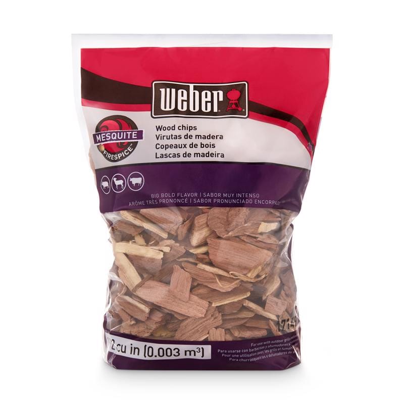 Weber 17149 Firespice All Natural Mesquite Wood Smoking Chips 192 cu in