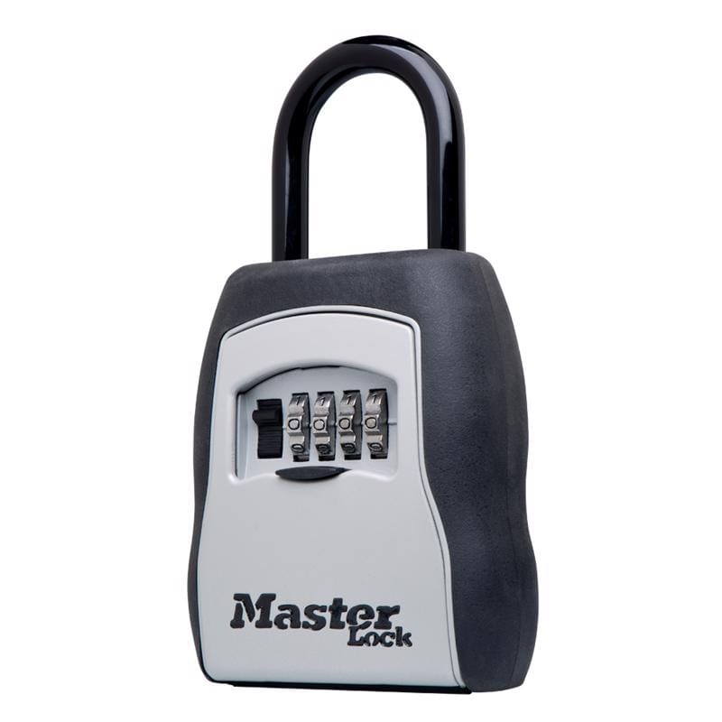 Master Lock 5400T 6.25 in. H X 3.25 in. W X 1.5 in. L Metal 4-Dial Combination Lock Box