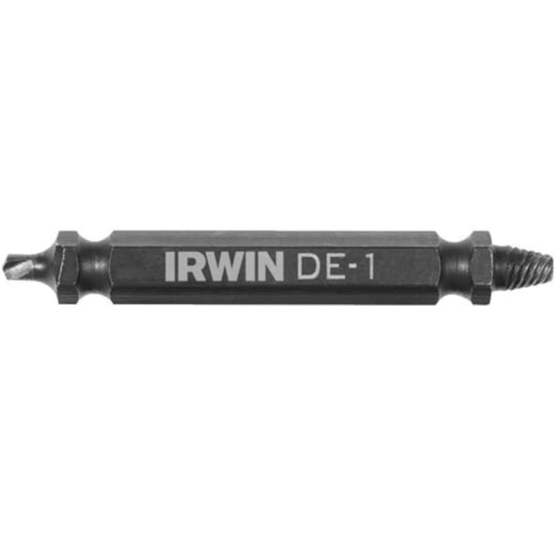 Irwin 1876221 Impact Screw-Grip .15 in. M2 High Speed Steel Double-Ended Screw Extractor 2 in. 1 pc