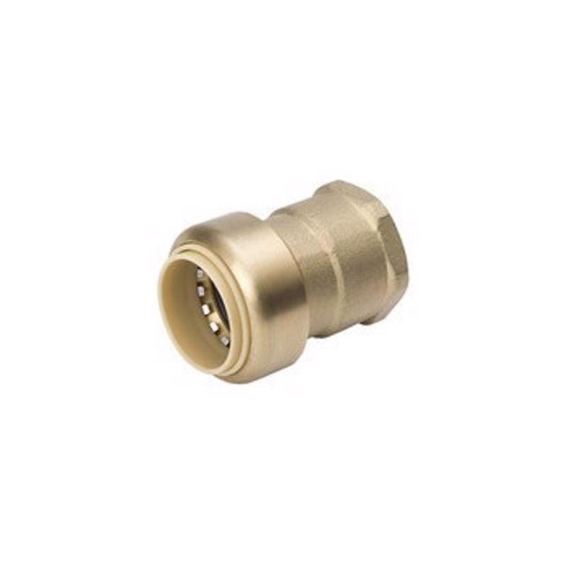 B&K 6630-203 Proline Push to Connect 1/2 in. PTC X 1/2 in. D FPT Brass Adapter