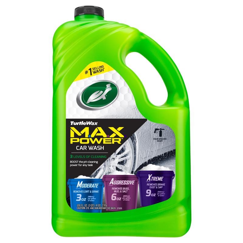 Turtle Wax 50597 M.A.X.-Power Car Wash 100 oz