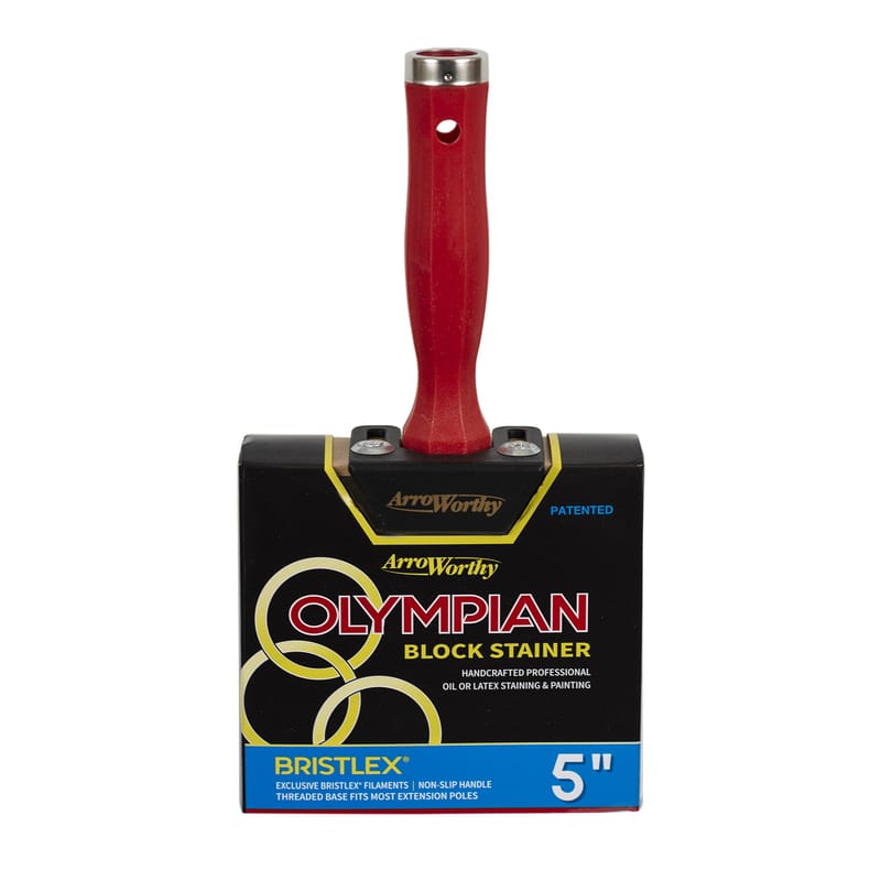 ArroWorthy 1095 0500 Olympian 5 in. Flat Stain Brush