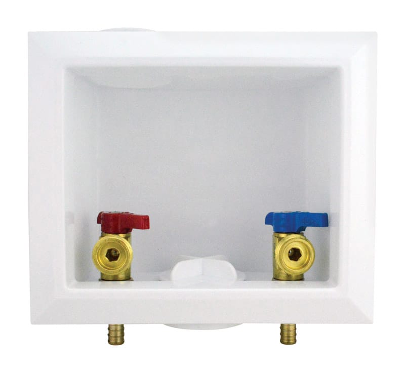 Apollo APXBOXWM 1/2 in. D Washing Machine PEX Barb Washing Machine Outlet Box