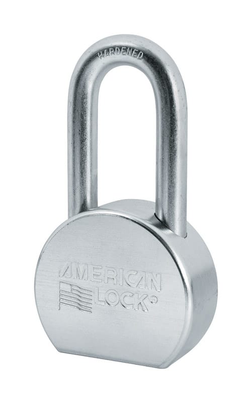 American Lock A703 2-1/2 in. W Steel 4-Pin Cylinder Weather-Resistant Padlock
