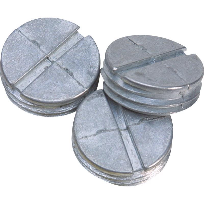Sigma Engineered Solutions 14005 Round Die-Cast Zinc 0.75 in. H X 1/2 in. W Closure Plug